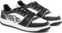 Enterprise Japan Rocket Ingedrukte Leren Sneakers Black Heren - Thumbnail 7