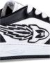 Enterprise Japan Rocket Ingedrukte Leren Sneakers Black Heren - Thumbnail 14