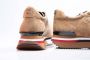 Enterprise Japan Suède Leren Sneaker met Multicolor Zool Beige Dames - Thumbnail 4