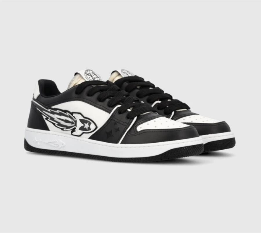 Enterprise Japan Urban-geïnspireerde Rocket M Low Sneaker Zwart Dames