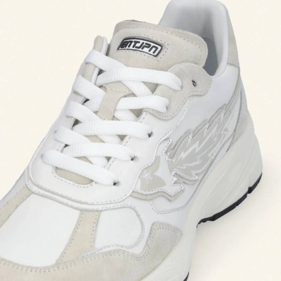 Enterprise Japan Vintage Monochrome Sneakers White Heren