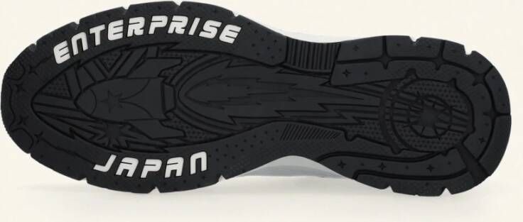 Enterprise Japan Vintage Monochrome Sneakers White Heren
