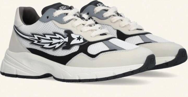 Enterprise Japan Vintage stijl sneaker met Italiaans design White Heren