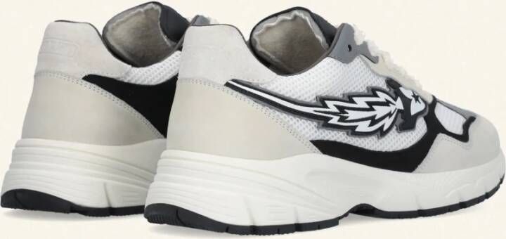 Enterprise Japan Vintage stijl sneaker met Italiaans design White Heren