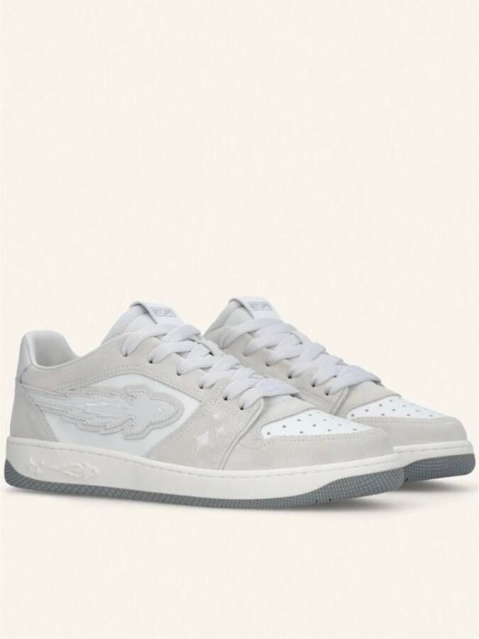 Enterprise Japan Witte Sneaker voor Mannen en Vrouwen Gray Dames