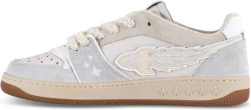 Enterprise Japan Witte Sneakers Rocket Stijl Multicolor Heren