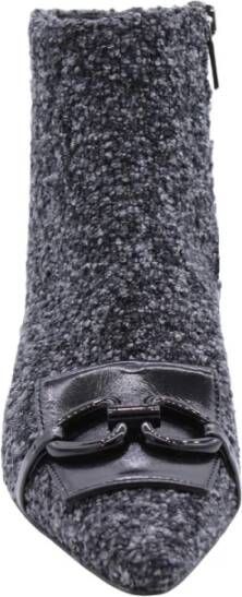 Enzo Di Martino Stijlvolle Lady Violet Enkellaarsjes Gray Dames