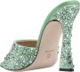 Ermanno Scervino Heeled Mules Green Dames - Thumbnail 3