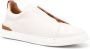 Ermenegildo Zegna Italiaanse leren sneakers Beige Heren - Thumbnail 9
