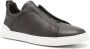 Ermenegildo Zegna Leren Triple Stitch Sneakers Brown Heren - Thumbnail 2