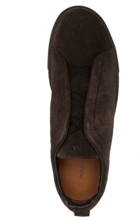 Ermenegildo Zegna Sneakers Bruin Heren