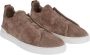 Ermenegildo Zegna Bruine Suède Sneakers Brown Heren - Thumbnail 10