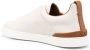 Ermenegildo Zegna Italiaanse leren sneakers Beige Heren - Thumbnail 4