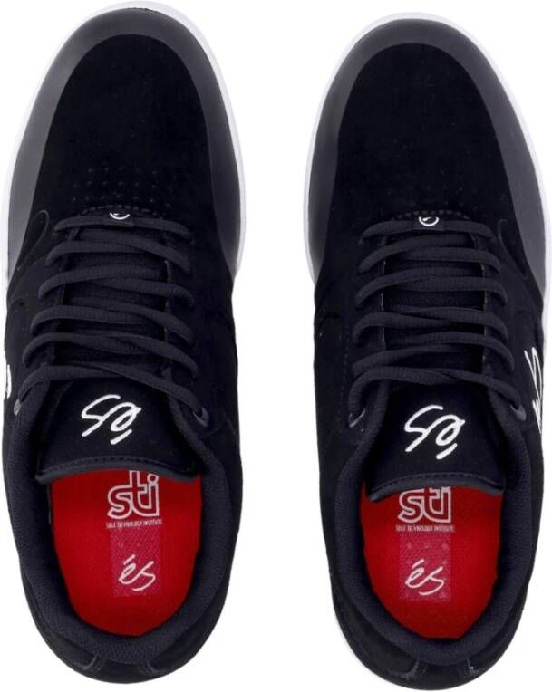 ES Skate Schoenen Zwart Wit Gum Stijlvol Comfort Black Heren