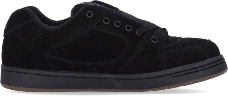 ES Zwarte Skate Schoenen met Elastische Band Black Heren
