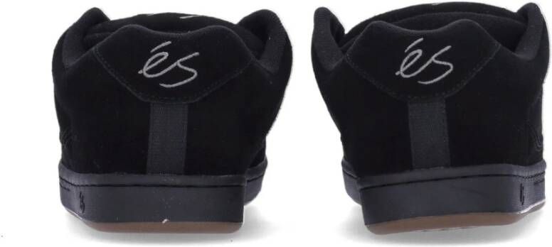 ES Zwarte Skate Schoenen met Elastische Band Black Heren