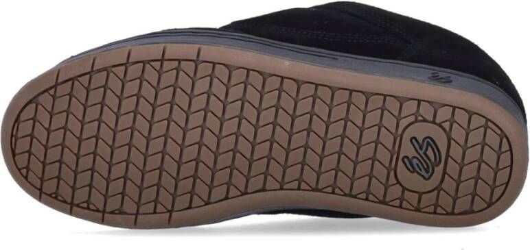 ES Zwarte Skate Schoenen met Elastische Band Black Heren