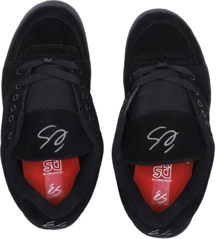 ES Zwarte Skate Schoenen met Elastische Band Black Heren
