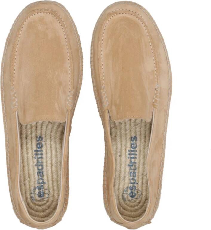 Espadrilles Bruine Slip-On Sneakers Brown Heren