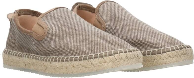 Espadrilles Canvas Modder Schoen met Touw Zool Multicolor Heren