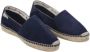 Espadrilles Casual Slip-On Sneakers Blue Heren - Thumbnail 2