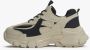 Estro Dames Beige & Zwarte Sneakers met Dikke Zool ES8 Er00115869 Multicolor Dames - Thumbnail 2