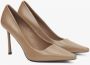 Estro Beige Hoge Hakken Pumps voor Dames gemaakt van Echt Leer Beige Dames - Thumbnail 2