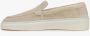 Estro Beige Italiaanse Velours Damesloafers Beige Dames - Thumbnail 3