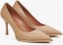 Estro Dames Beige Echt Lederen Pumps Met Puntige Neus Er00115741 Beige Dames - Thumbnail 2