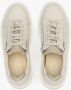 Estro Dames Beige Leren Lage Sneakers met een Decoratieve Rits Er00112644 Beige Dames - Thumbnail 4