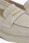 Estro Beige Penny Loafers voor vrouwen gemaakt van Premium Italiaans Echt Velours - Thumbnail 2
