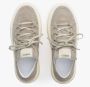 Estro Beige Velours Platform Sneakers Beige Dames - Thumbnail 4