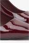 Estro Bourgondische Hoge Hakken Pumps voor Dames gemaakt van Lakleer Red Dames - Thumbnail 7