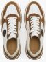 Estro Heren Bruin & Wit Sneakers gemaakt van Leer & Suède Er00113017 Multicolor Heren - Thumbnail 4