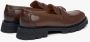 Estro Bruine loafers voor dames gemaakt van echt leer Brown Dames - Thumbnail 5