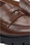 Estro Bruine loafers voor dames gemaakt van echt leer Brown Dames - Thumbnail 7