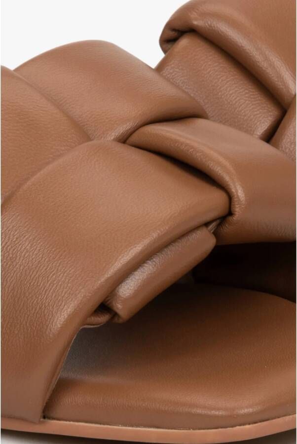 Estro Bruine Slippers