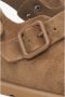 Estro Bruine Velours Muiltjes Sandalen - Thumbnail 2