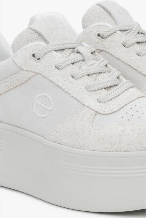 Estro Chunky Sole Soft Velour Sneakers