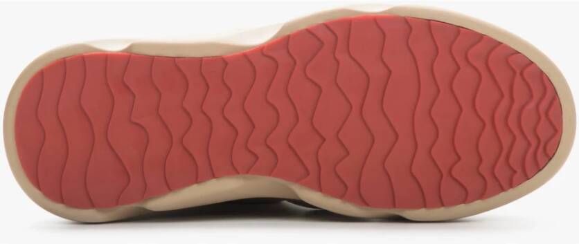 Estro Dames Beige Bontgevoerde Sneeuwlaarzen gemaakt van Echt Leer Er00114234