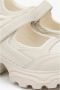 Estro Dames Beige Sandaal-Stijl Sneakers gemaakt van Leer & Ademende Textiel ES8 Er00117134 - Thumbnail 2