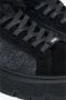 Estro Dames Bont Gevoerde Zwarte Winter Sneakers gemaakt van Echt Velours - Thumbnail 2