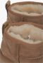 Estro Dames Lage Beige Snowboots gemaakt van Echt Velours met een Bontvoering - Thumbnail 2