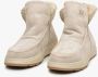 Estro Dames Sand Beige Snowboots met Suède & Echt Bont Beige Dames - Thumbnail 3
