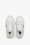 Estro Dames Witte Leren Lage Sneakers met Bontvoering voor Winter Er00111981 - Thumbnail 2