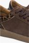 Estro Donkerbruine Sneakers met Dierenprint - Thumbnail 2