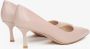 Estro Beige Pumps met Puntige Neus Er00115851 Beige Dames - Thumbnail 5