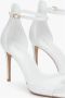 Estro Elegante Witte Sandalen met Hoge Hakken - Thumbnail 2