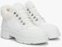 Estro Elegante Witte Veterschoenen voor de Winter White Dames - Thumbnail 2