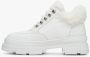 Estro Elegante Witte Veterschoenen voor de Winter White Dames - Thumbnail 4